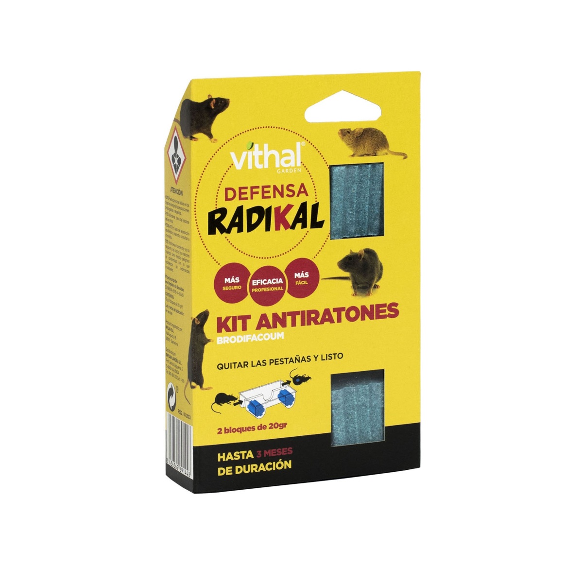 Kit antiratones Vithal
