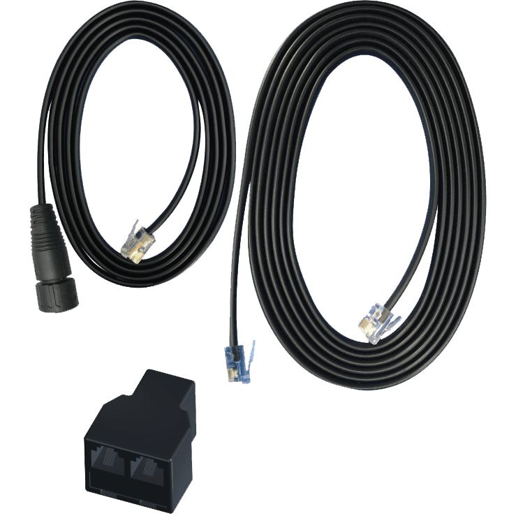 (DCC-1) Cable interconexion resistente al agua RJ12 a M16 X