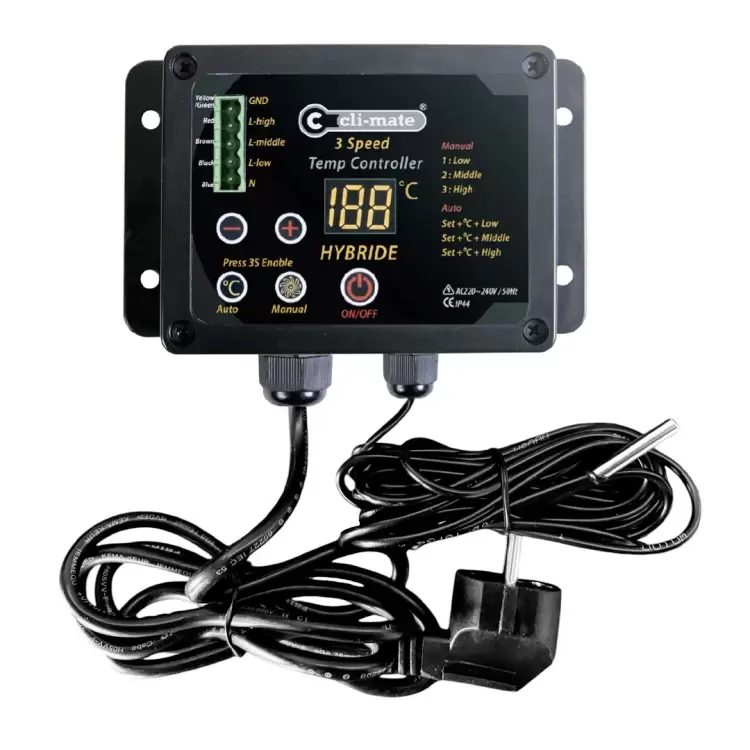 Controlador de temperatura hibrid 3 velocidades 4A Cli-mate