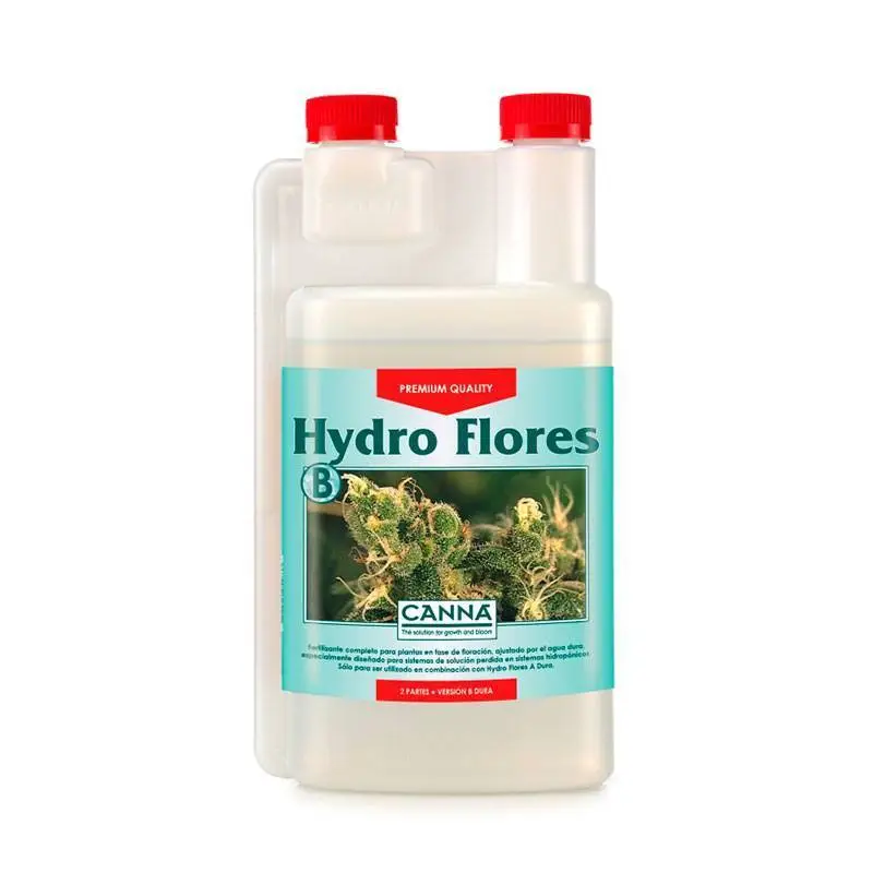 Hydro flores B agua dura Canna