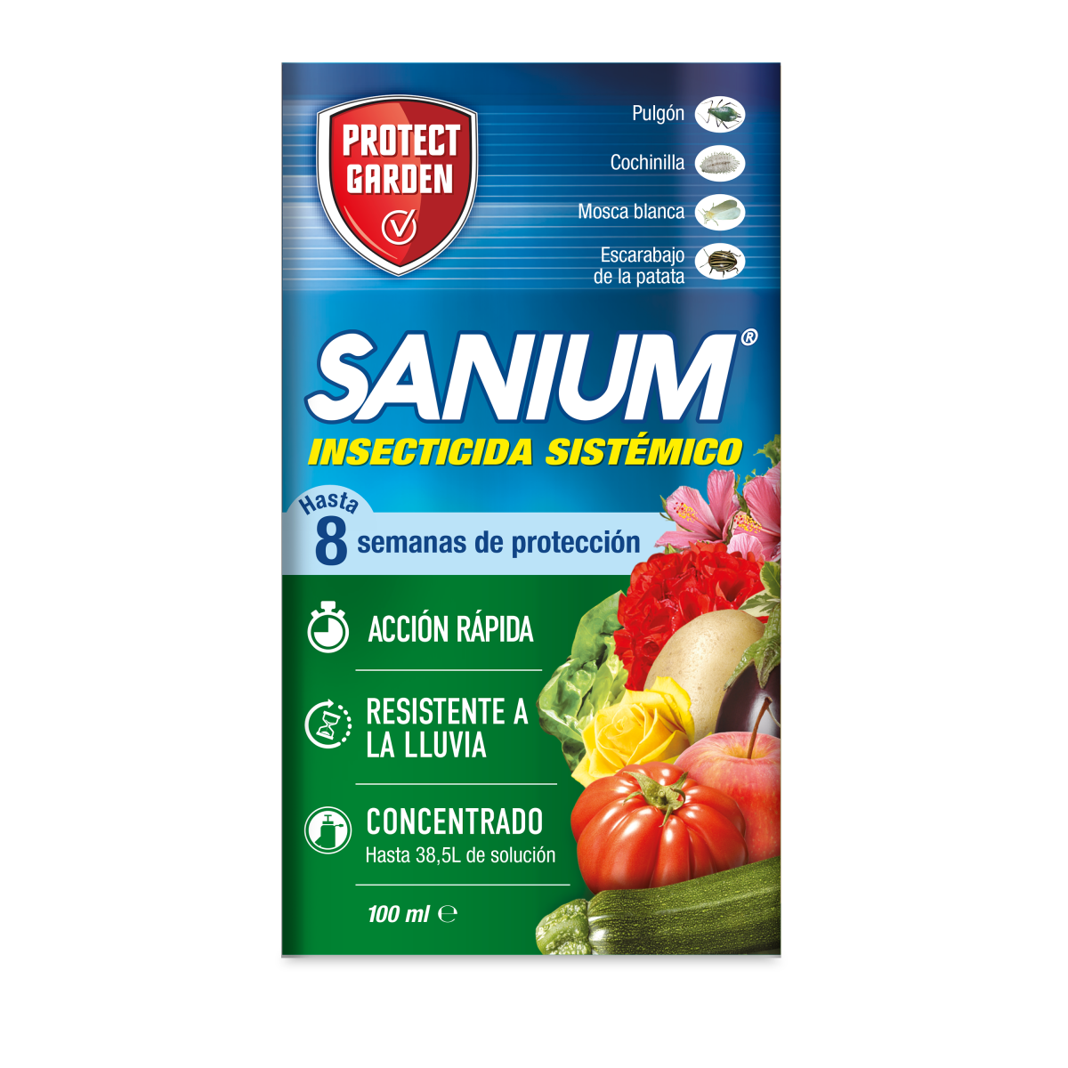 Insecticida sistémico 100ml Sanium