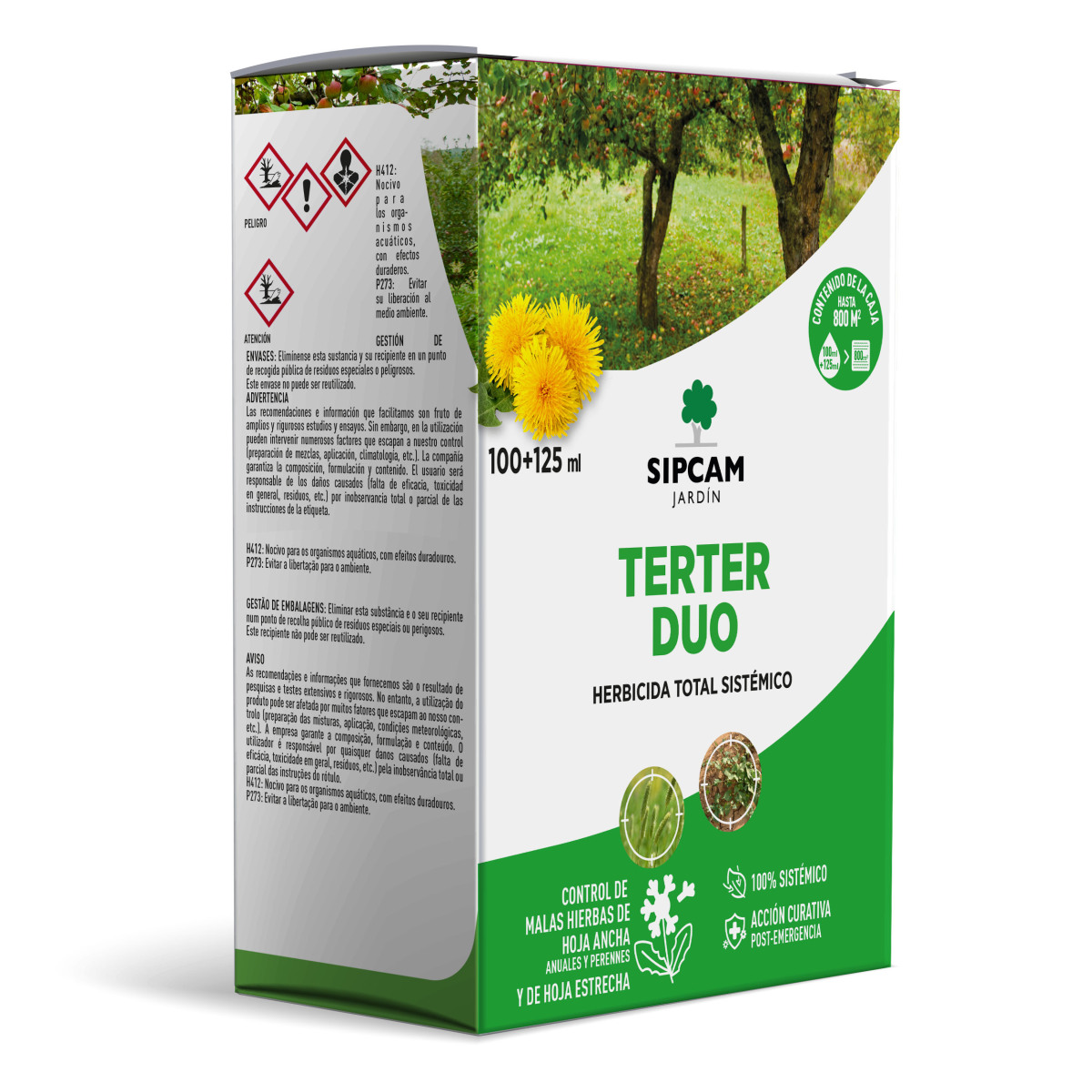 Terter DUO herbicida 500 ml Sipcam Jardín